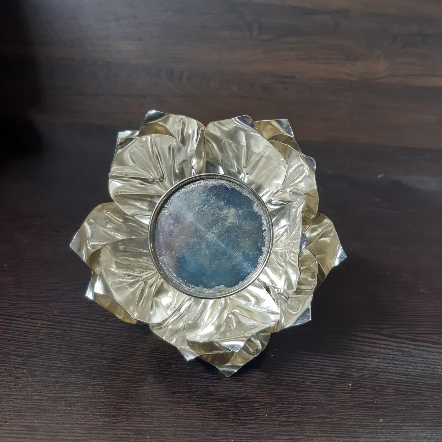 German Silver Lotus Peetha