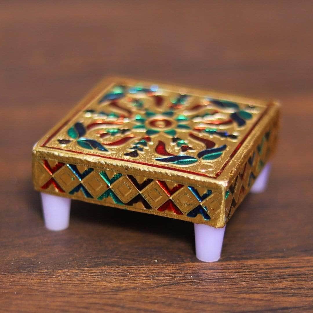 Meenakari Peetha 3"x3"