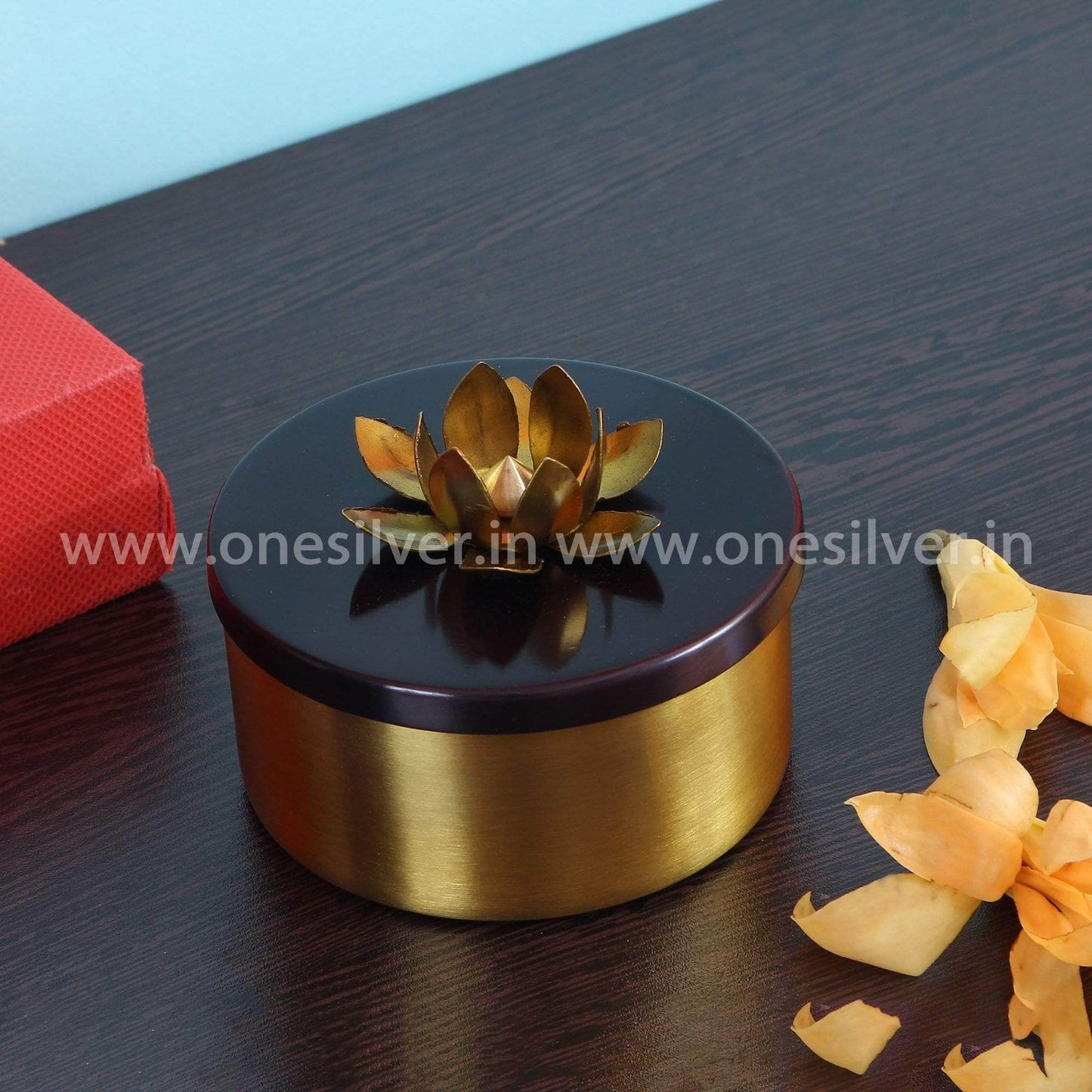 Brass Classic Supari Box 4.5"
