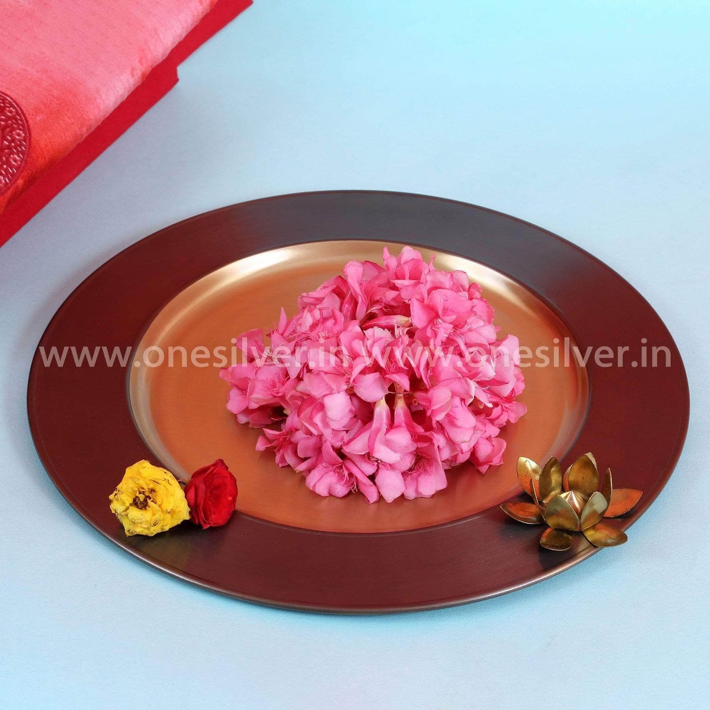 Brass Naakam Pooja Plate 12"