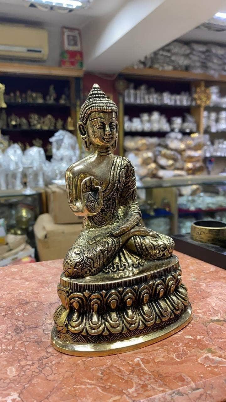 Brass Buddha Idol