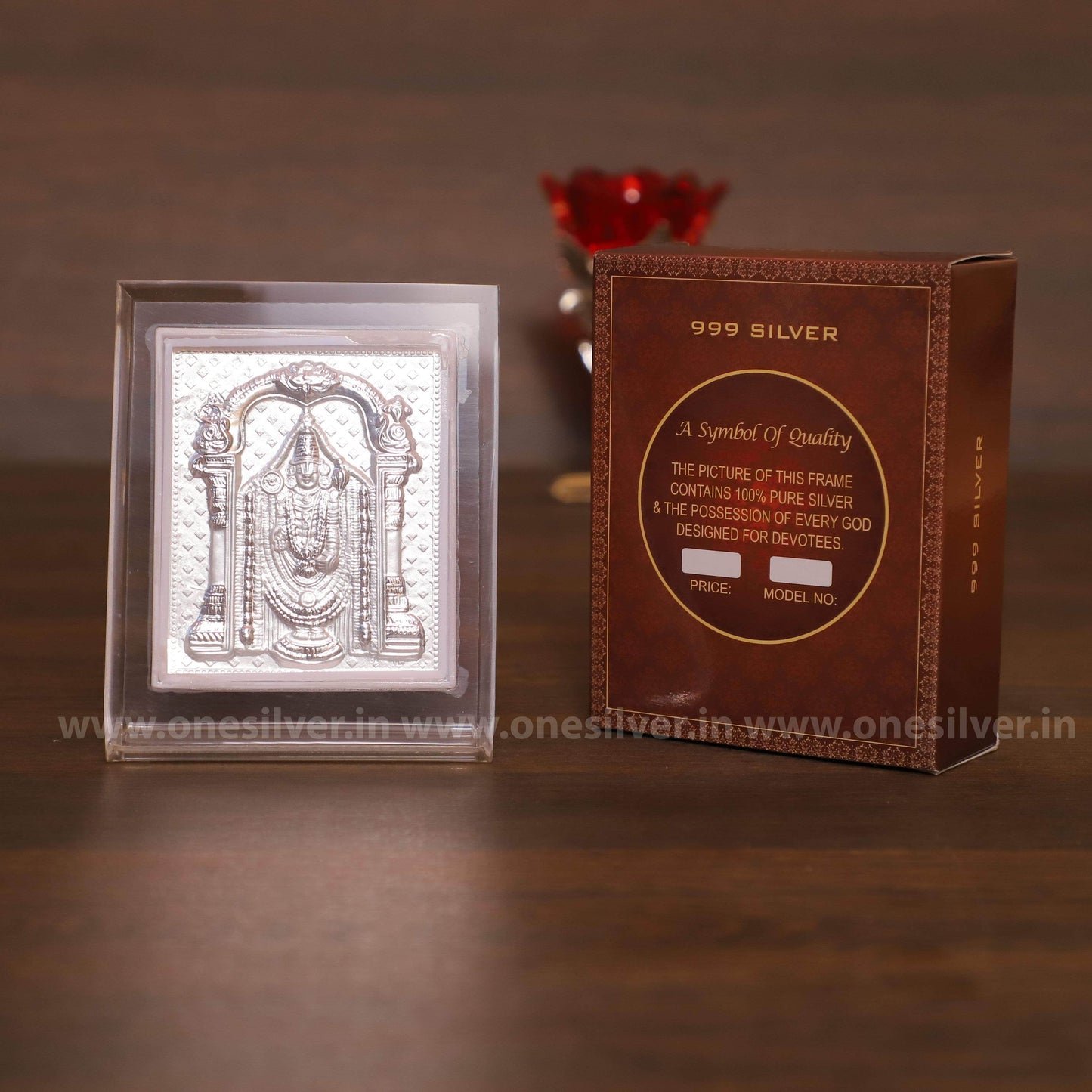 999 Silver Balaji Stand 4.5"