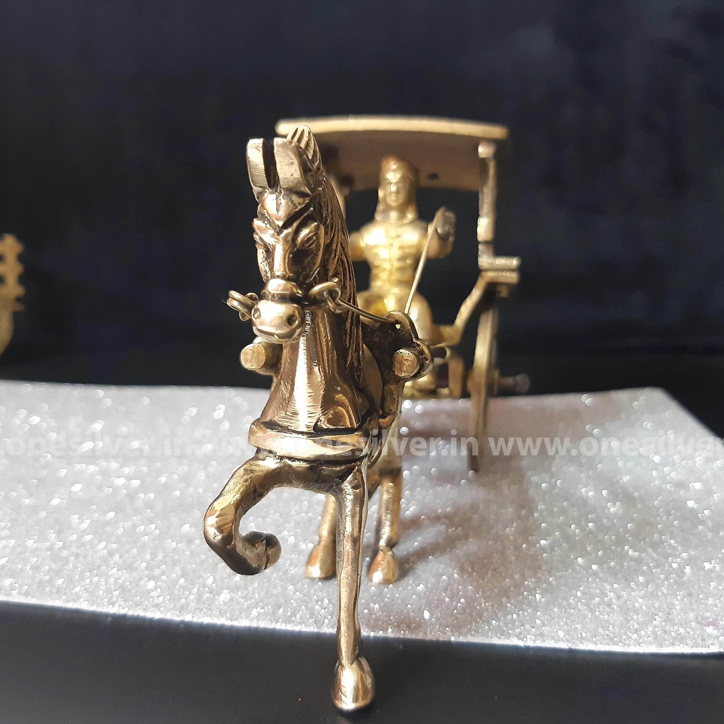 Brass Horse cart