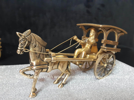 Brass Horse cart