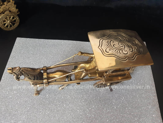 Brass Horse cart