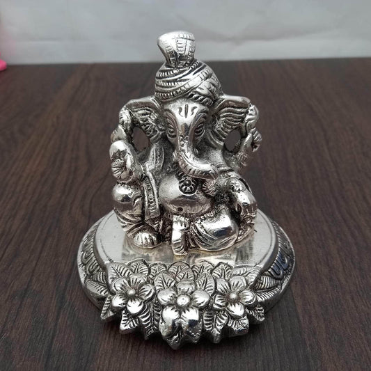 Antique Floral Ganesha