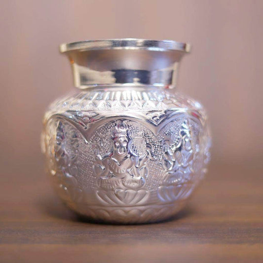 Astalakshmi Chembu 4.5" kalash