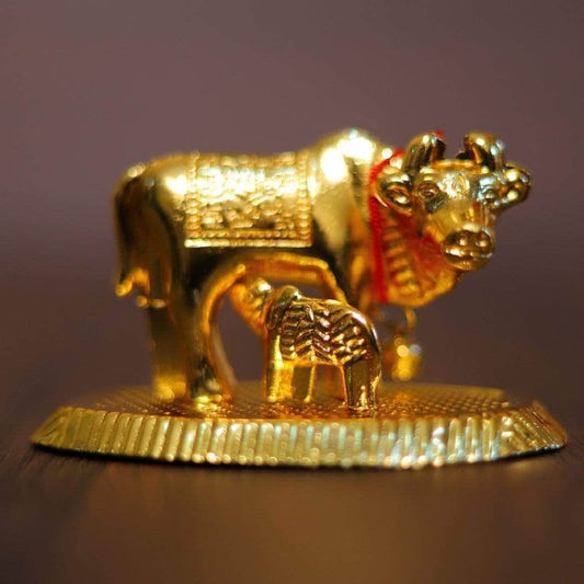 Cow & Calf Gold Small