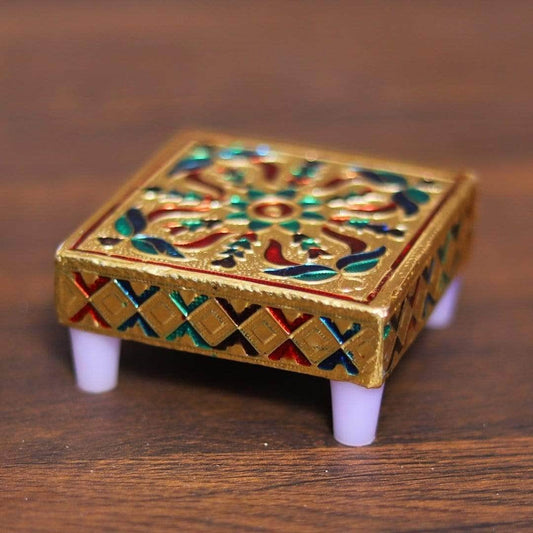 Meenakari Peetha 3"x3"