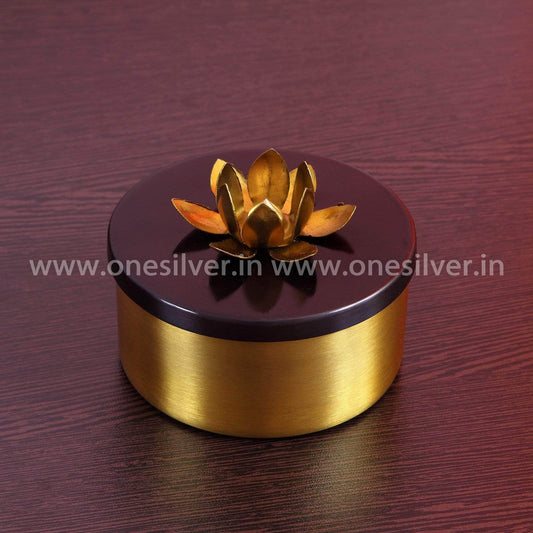 Brass Classic Supari Box 4.5"