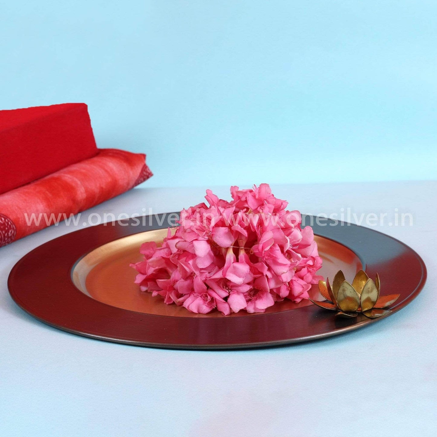 Brass Naakam Pooja Plate 12"