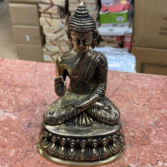 Brass Buddha Idol