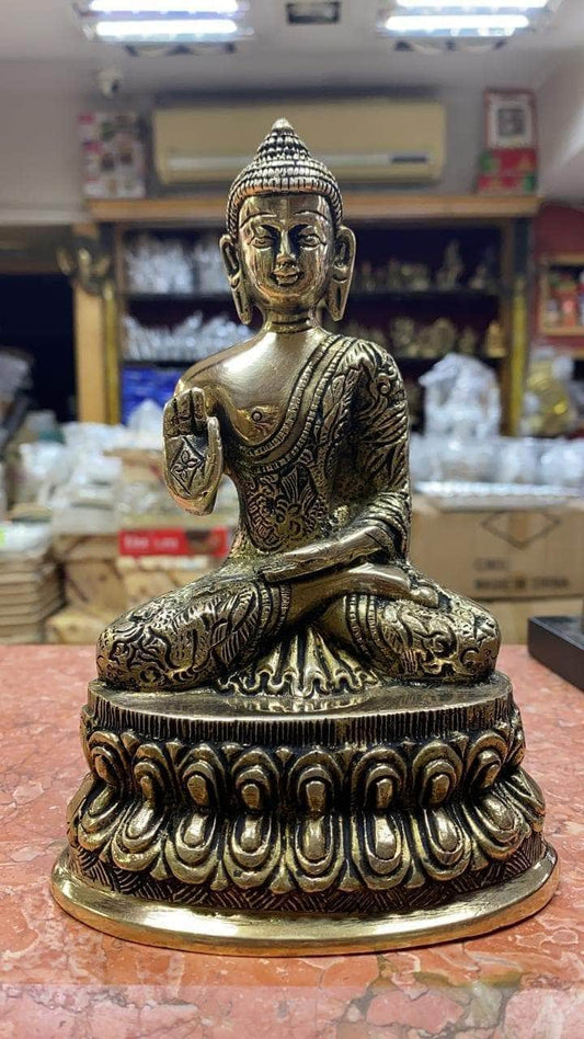 Brass Buddha Idol