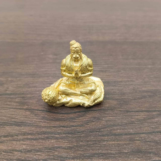 Brass Hanuman Idol 4 Cm