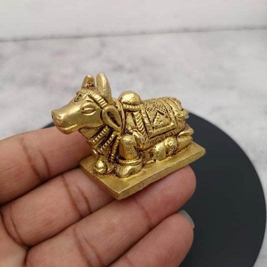 Brass Nandi Idol 1.5"