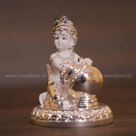 Pot Krishna White 4.5"