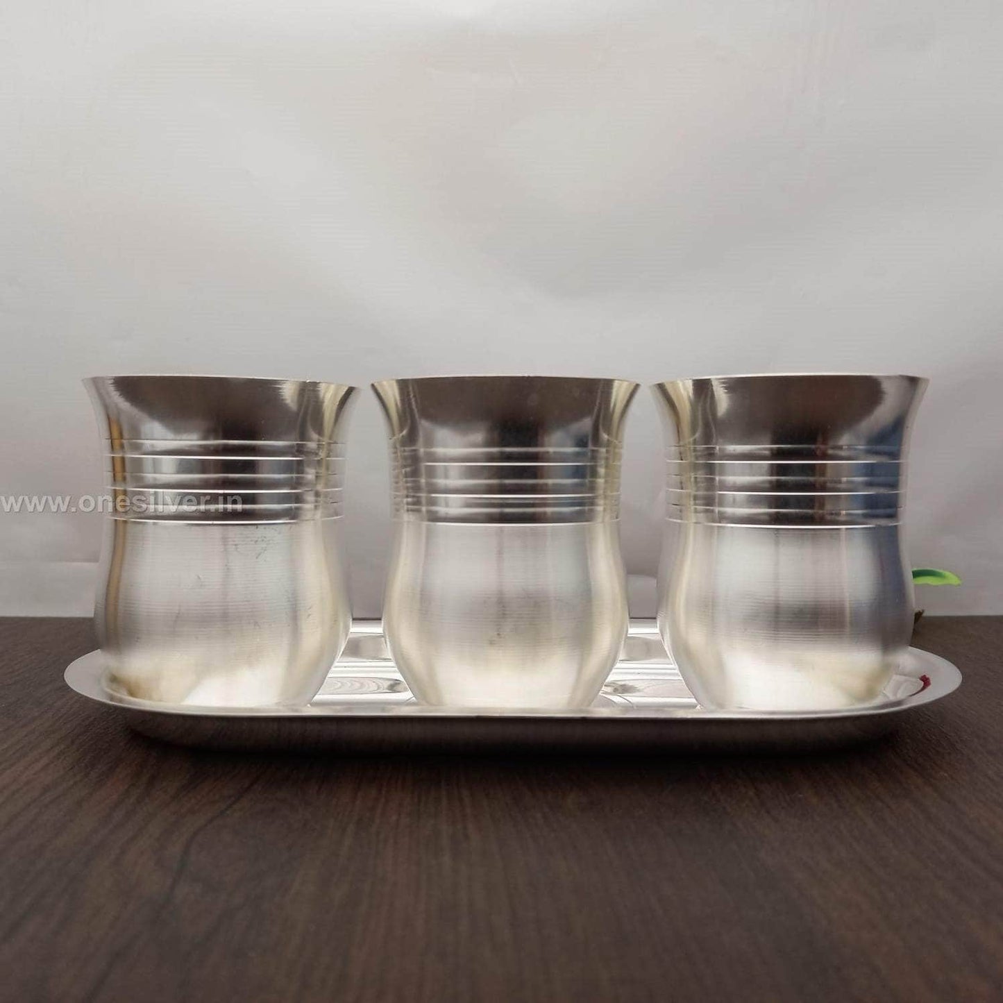 SS 3 PC Glass Set