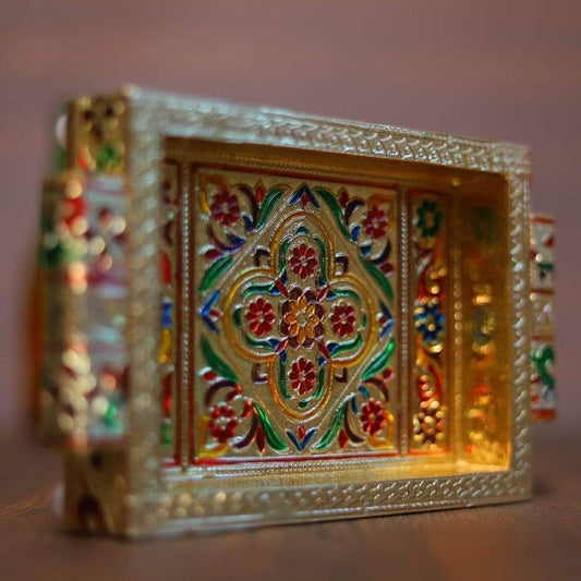 Meenakari Tray 7" x 5 "